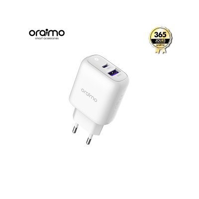 Oraimo  Chargeur Fast Charging 22.5W + Câble Type C | OCW-E96D