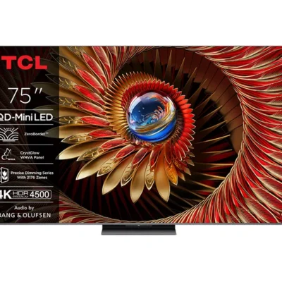 TV TCL 75C8K QD-MiniLED Premium 75″ 144Hz