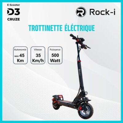 Trottinette Électrique Rock-i D3 Cruze