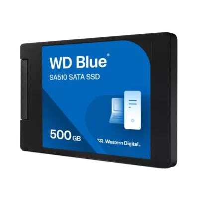 SanDisk Disque SSD SATA WD Blue SA510 au format 2,5″/7 mm (boîtier)-500Gb-WDS500G3B0A