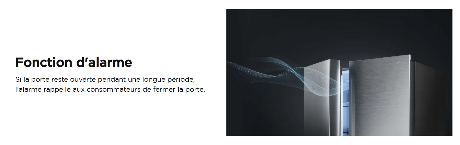 TCL Refrigerateur cote a cote P790SBSN