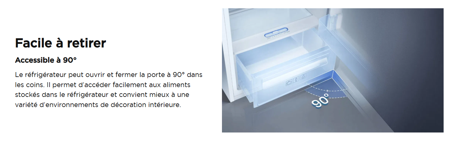 TCL Refrigerateur cote a cote P790SBSN