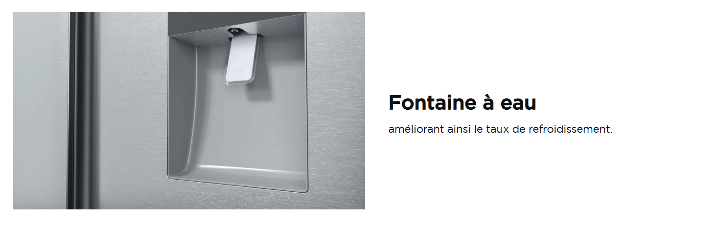 TCL Refrigerateur cote a cote P790SBSN