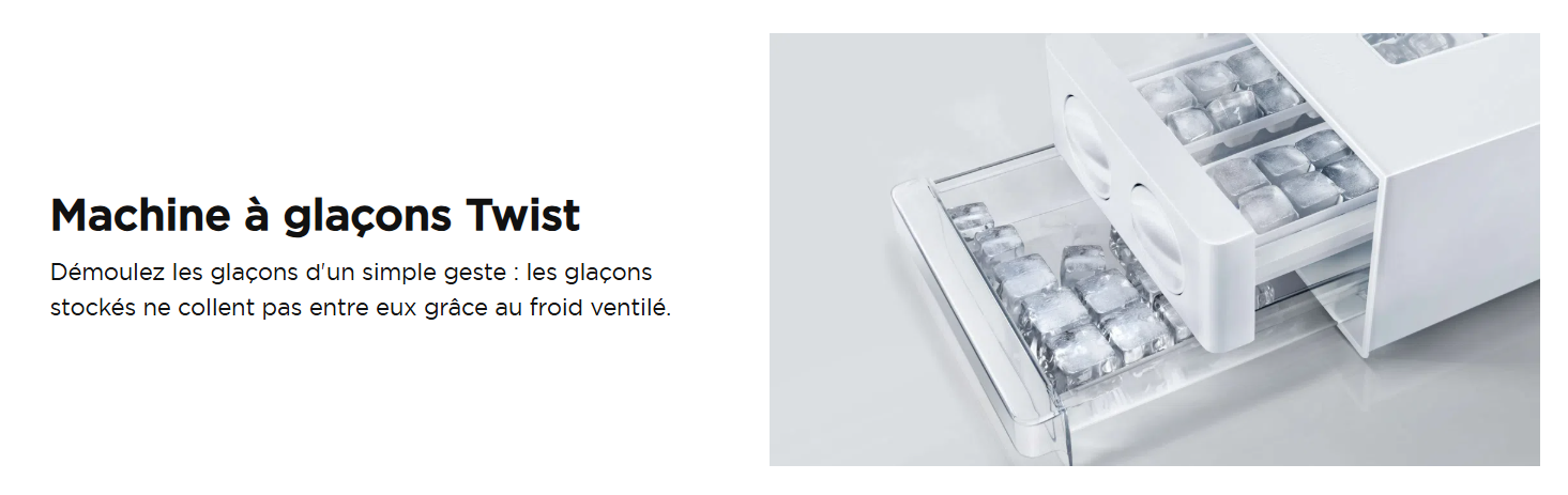 TCL Refrigerateur cote a cote P790SBSN