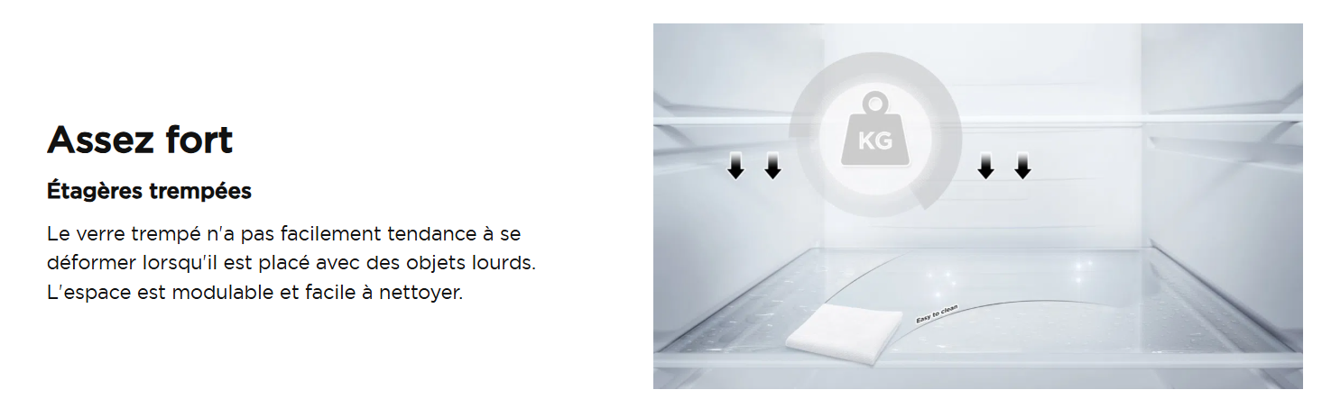 TCL Refrigerateur cote a cote P790SBSN